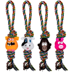 Dog Rope & Animal Toy 40cm, assorted